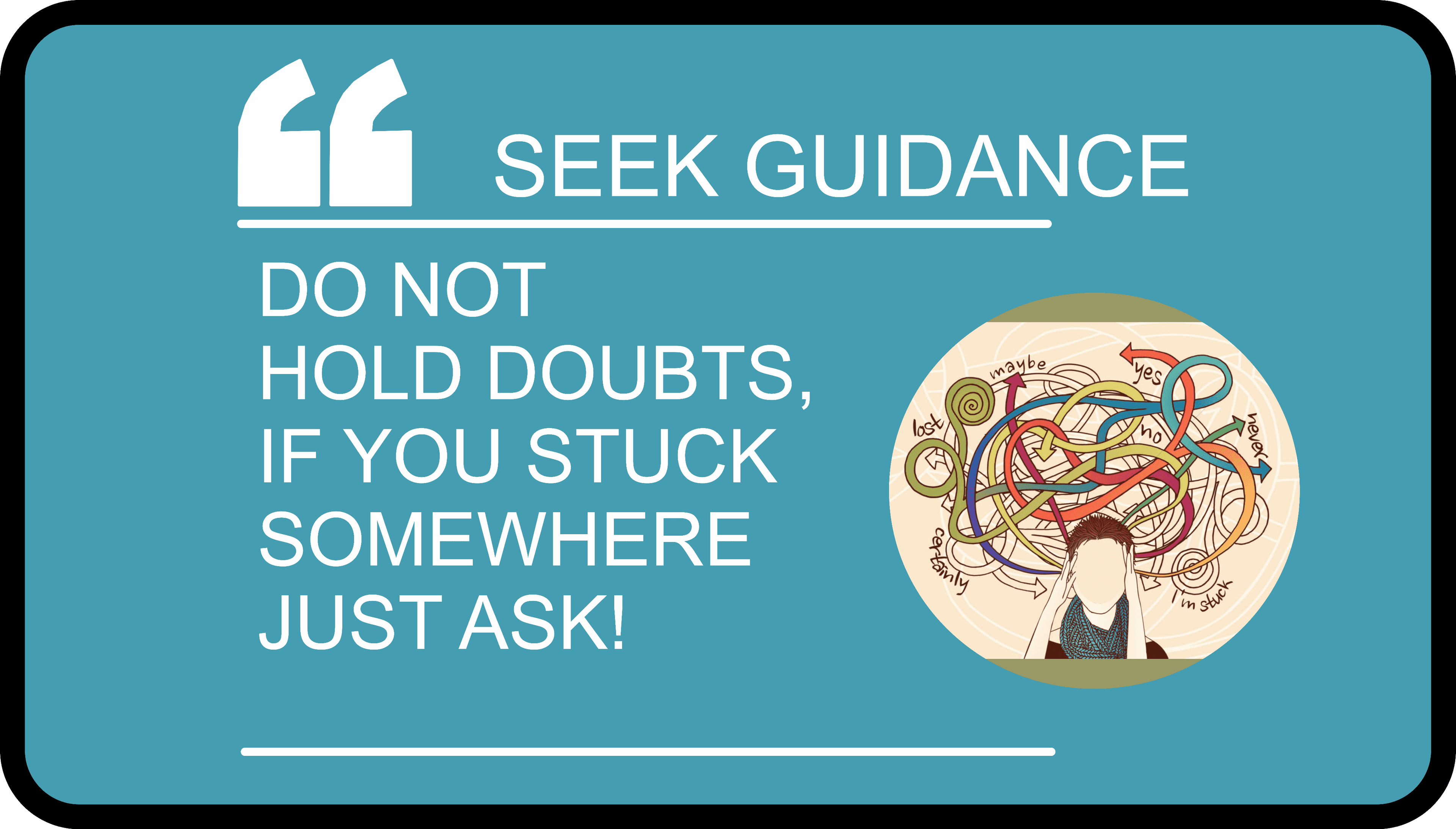 Seek Guidance - Law of Success